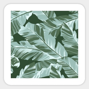 Banana leaves 9 Sticker